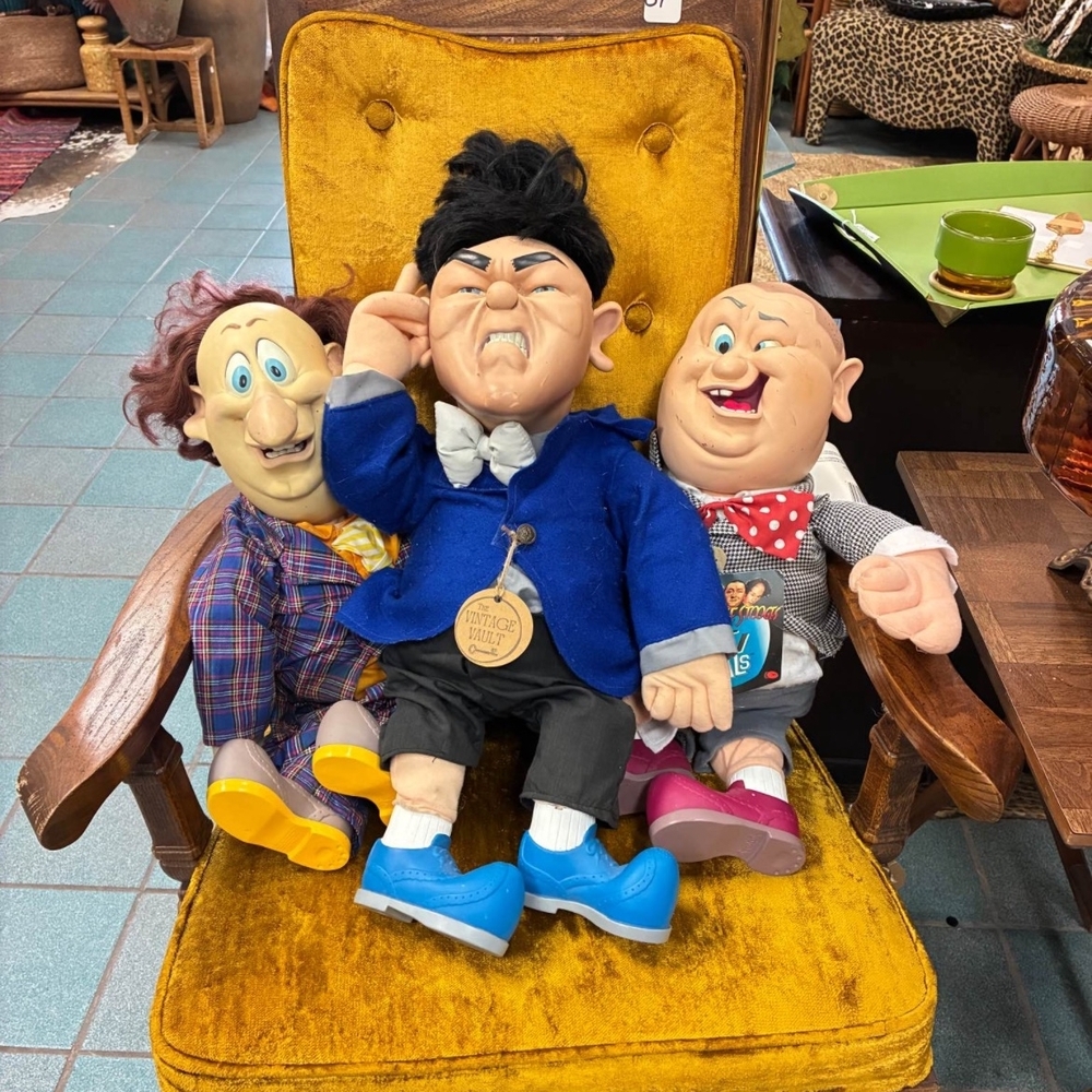 Vintage Three Stooges Collectibles Set